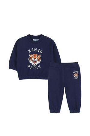 tuta sportiva con stampa grafica KENZO KIDS | K6172084N